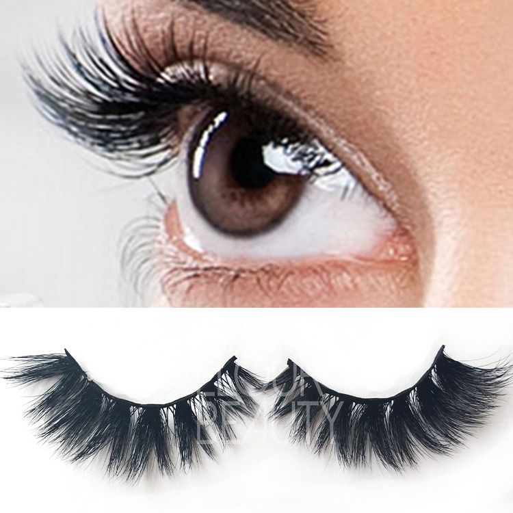 3d mink lash extensions with custom eyelash packaging ES109